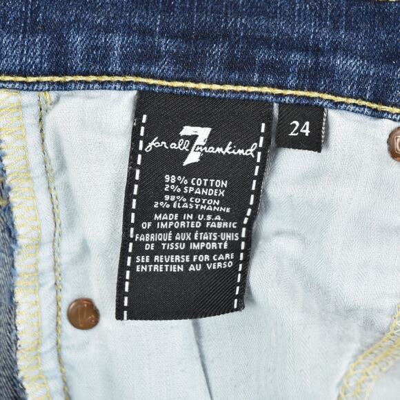 7 For all Mankind Josefina Skinny Boyfriend, size 24 - Picture 9 of 10